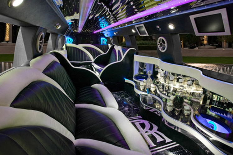Phantom Limo Rolls Royce Limousine Interior