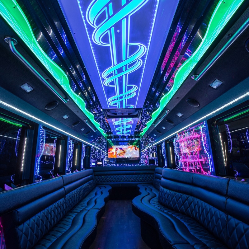 party-bus-rental-interior Party Bus Rental Interior