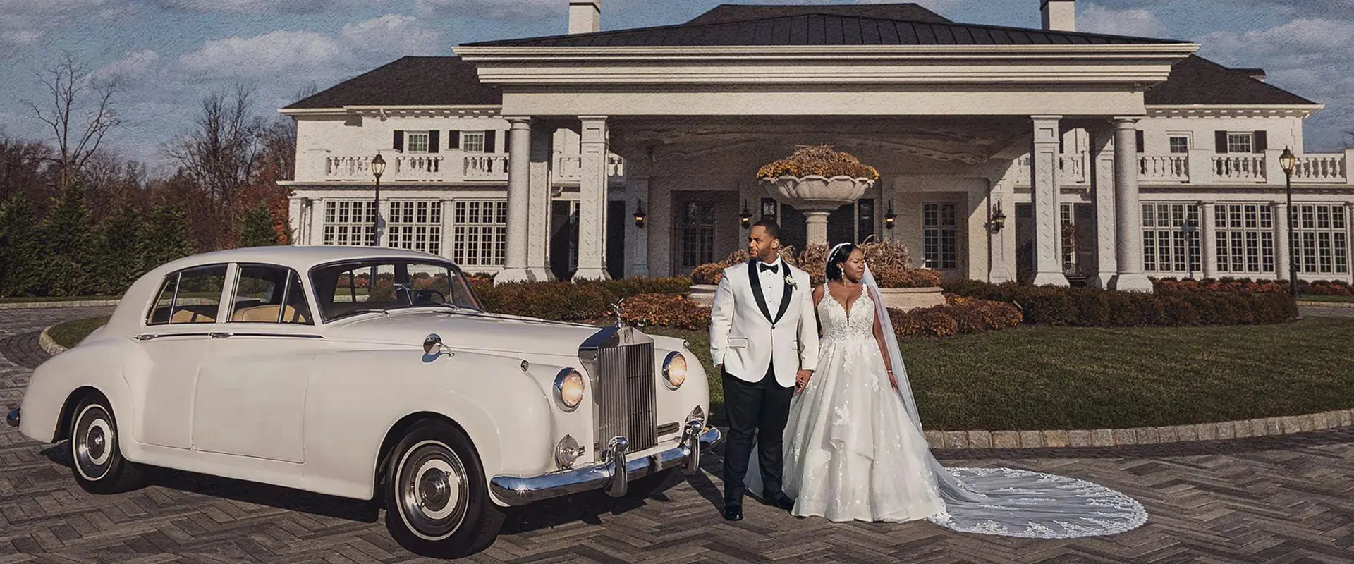 Classic car rental for wedding